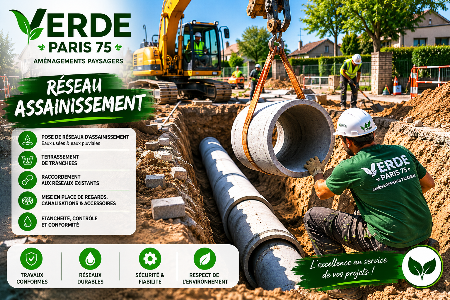 Réseau assainissement